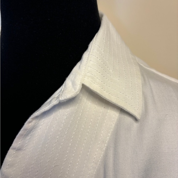 MOVING SALE- Trina Turk white cotton tunic cover up size 8 - Picture 2 of 6